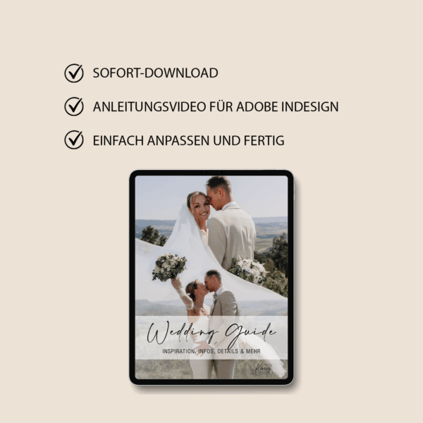 Wedding Guide Vorlage – Bild 2